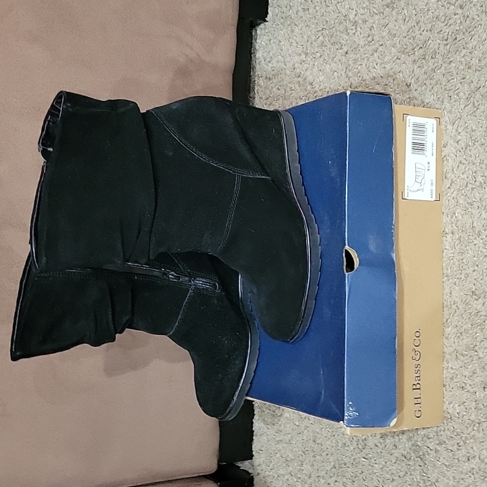 Bass zip up boots